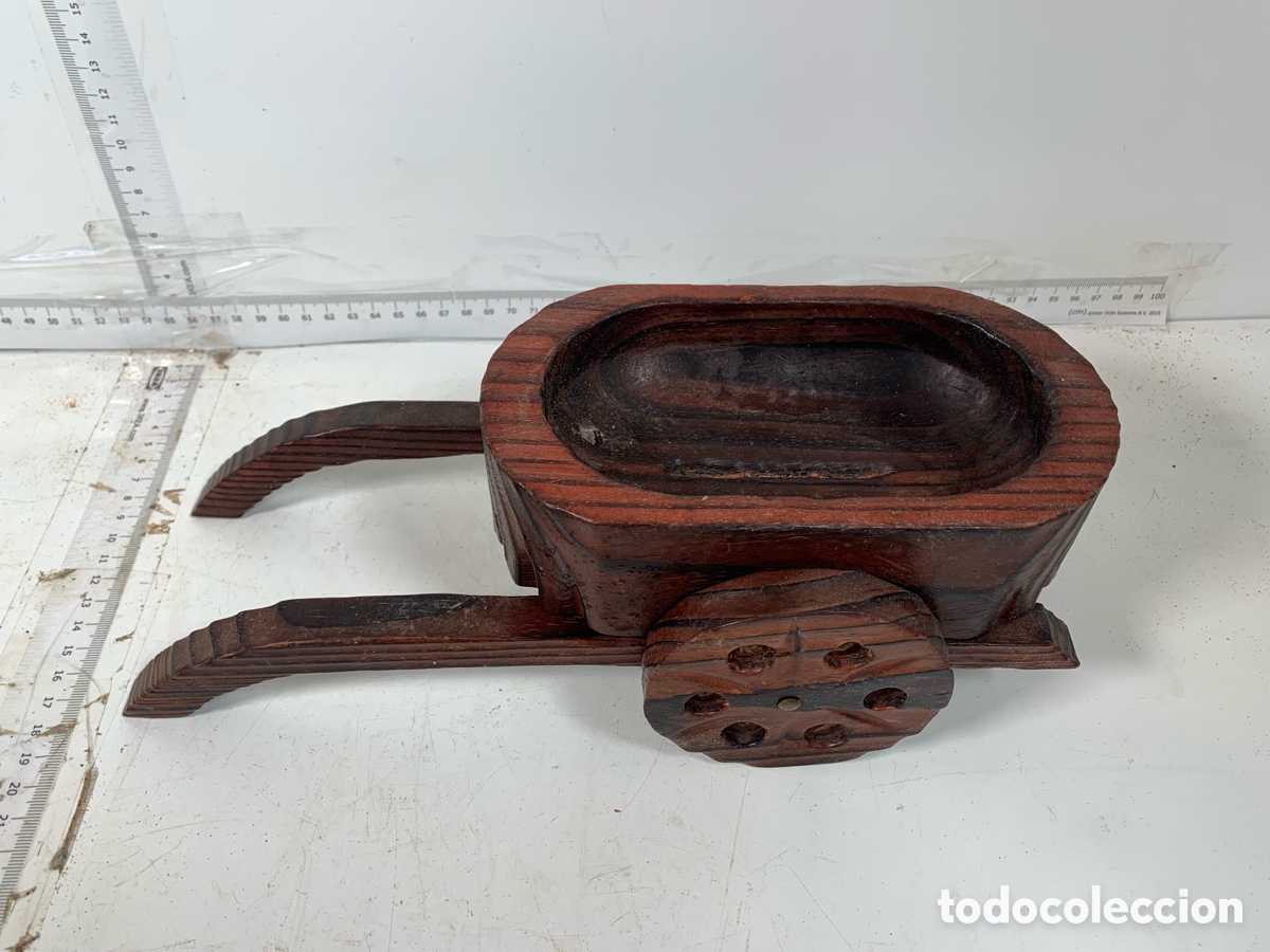 Antig&uuml;edades: 01_ Carro de madera - Foto 4