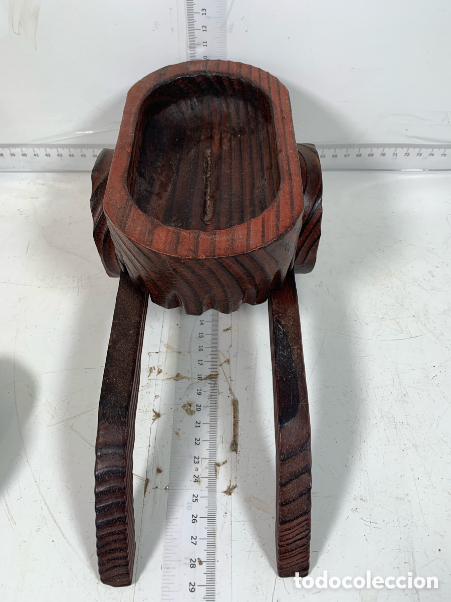 Antig&uuml;edades: 01_ Carro de madera - Foto 5