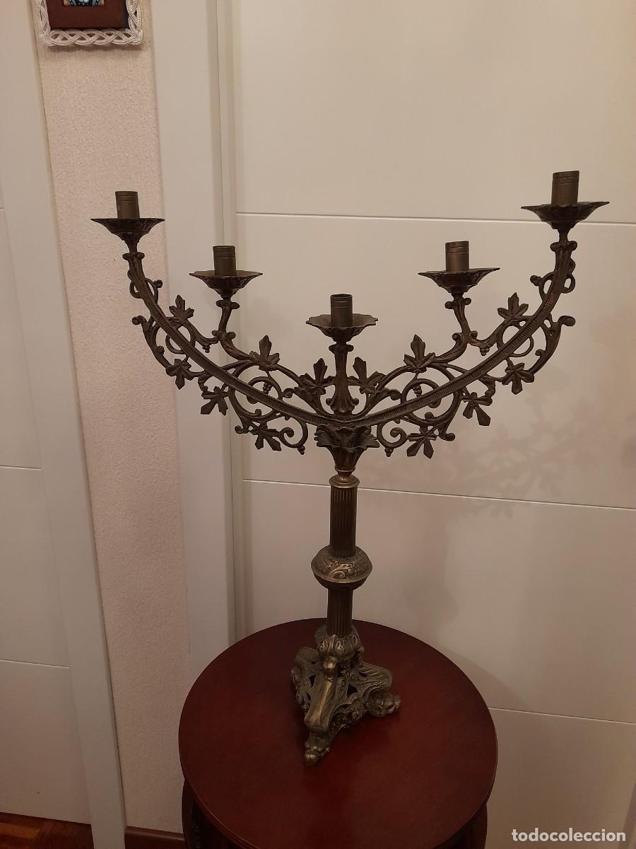 Antig&uuml;edades: Candelabro de Iglesia - Foto 2