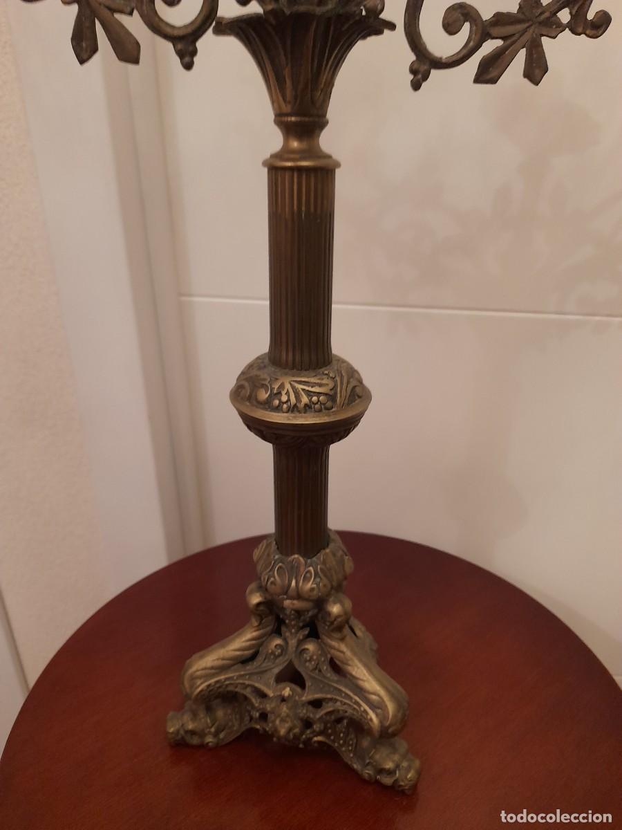 Antig&uuml;edades: Candelabro de Iglesia - Foto 4