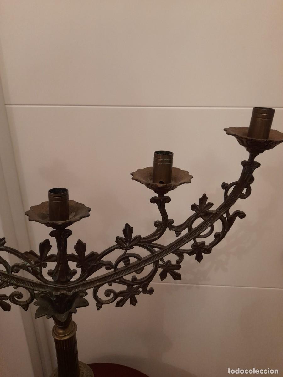 Antig&uuml;edades: Candelabro de Iglesia - Foto 6