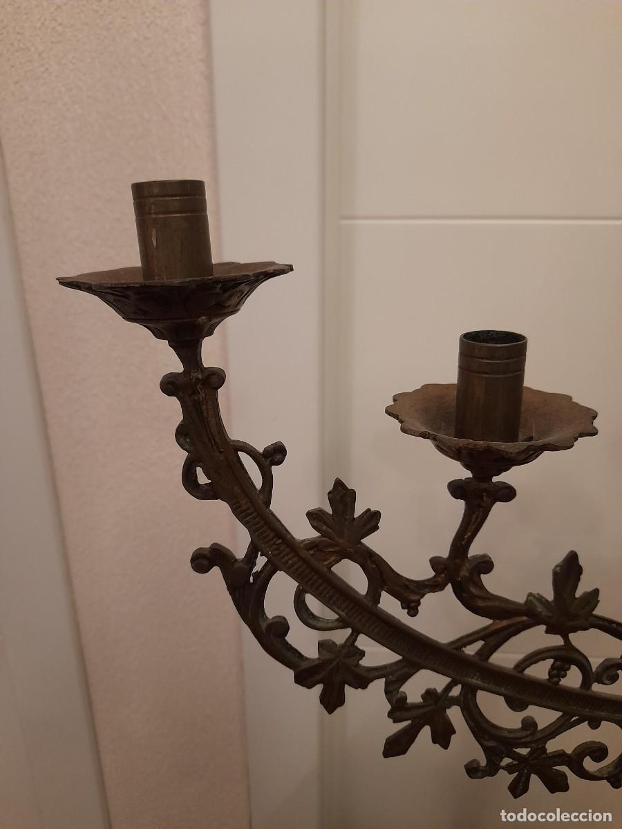 Antig&uuml;edades: Candelabro de Iglesia - Foto 11