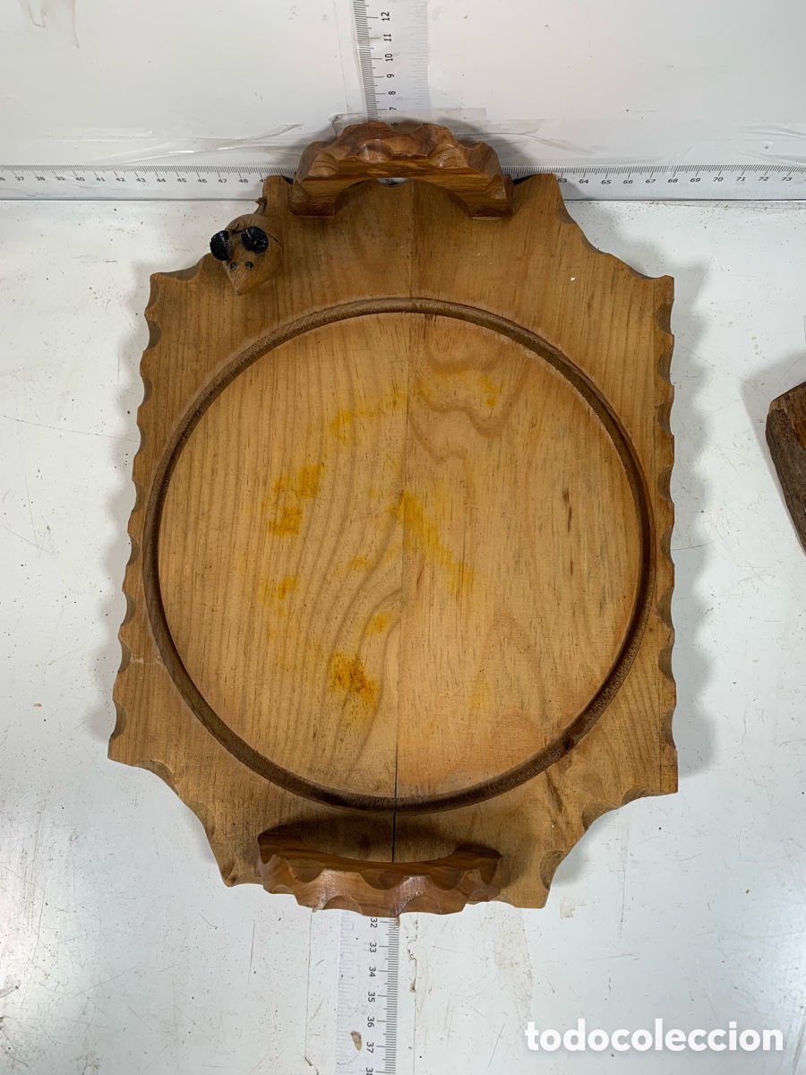 Antig&uuml;edades: 01_ Tablas de madera queso - Foto 4