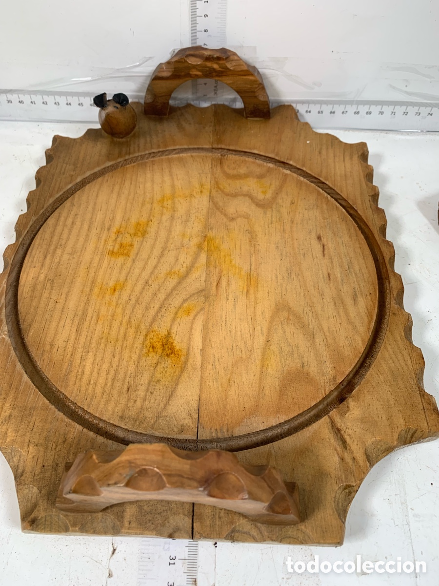 Antig&uuml;edades: 01_ Tablas de madera queso - Foto 5