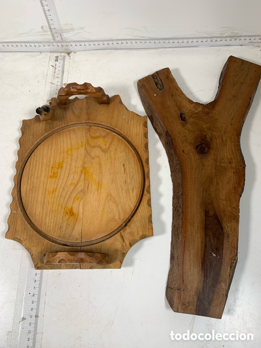 Antig&uuml;edades: 01_ Tablas de madera queso - Foto 1