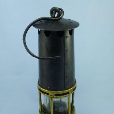 Antigüedades: Nº 0231 LAMPE DE MINEUR HUBERT JORÍS, LÁMPARA DE MINA, GRUBERLAMPE, MINERS LAMP