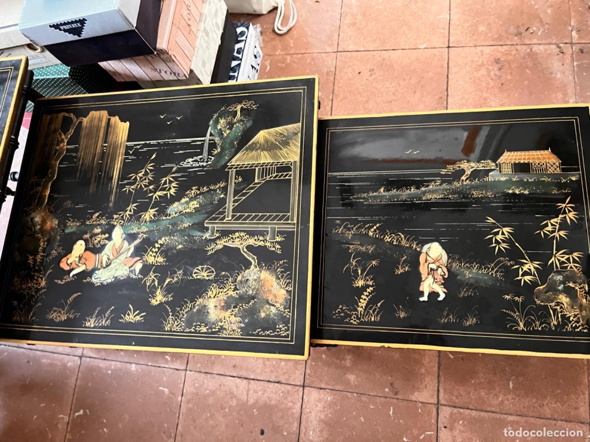 Antig&uuml;edades: Mesa nido oriental - Foto 3