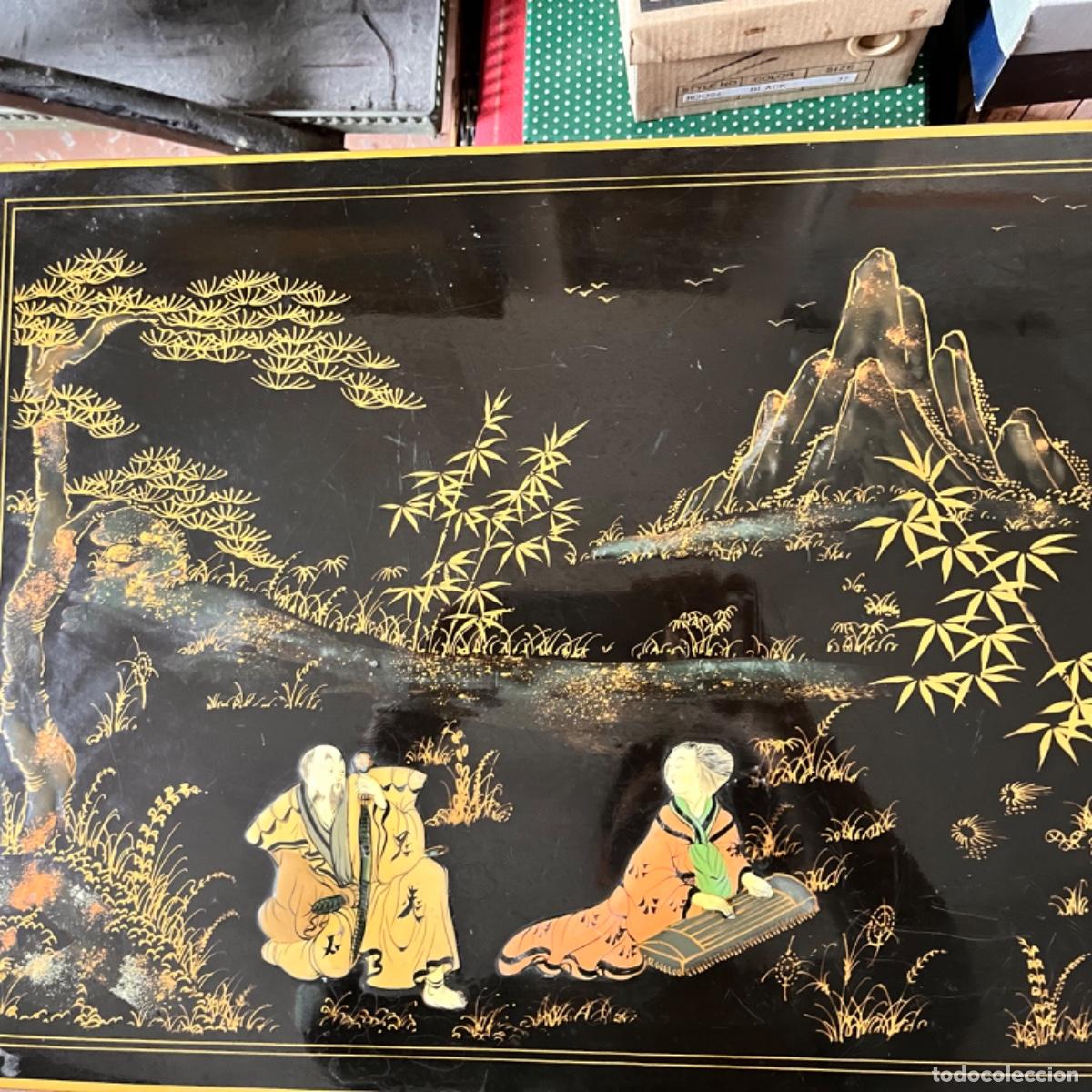 Antig&uuml;edades: Mesa nido oriental - Foto 6