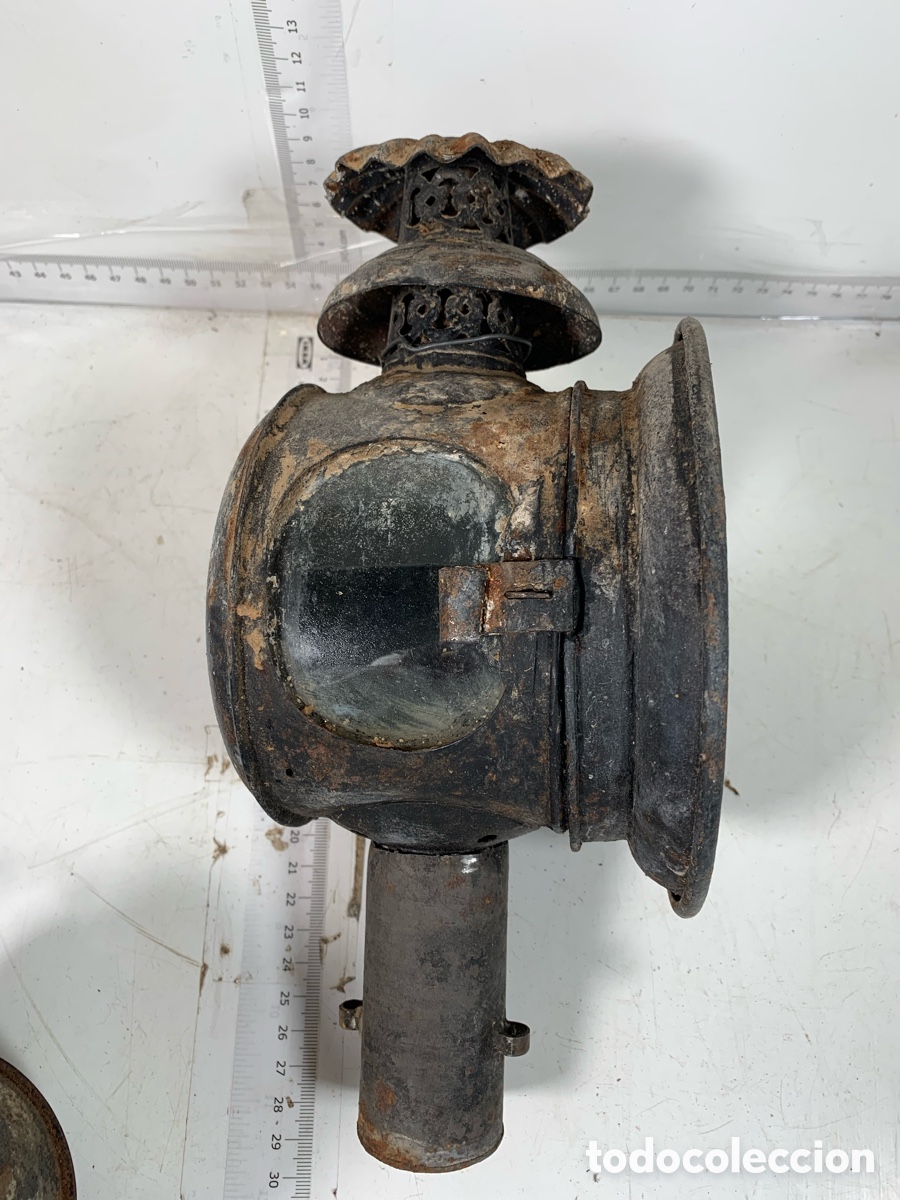 Antig&uuml;edades: 01_Farol de carruaje - Foto 4