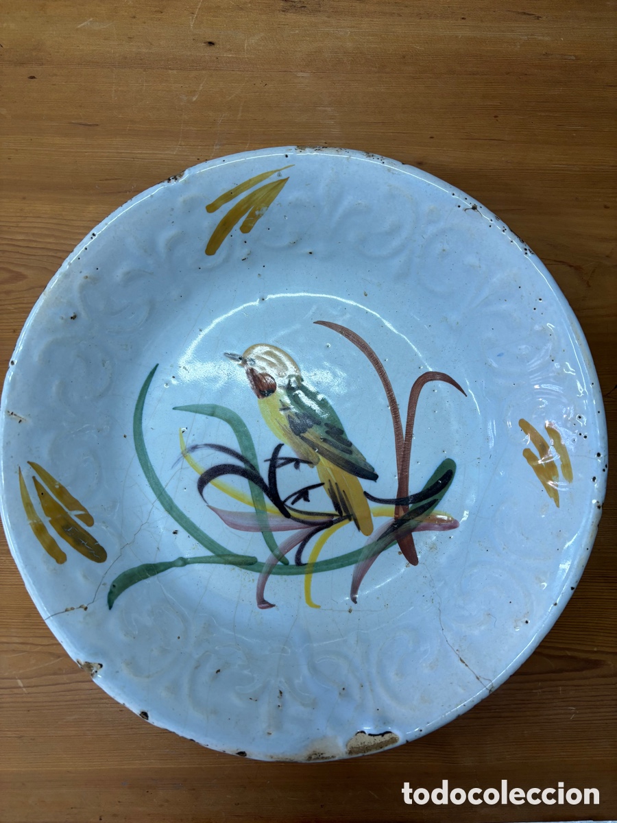 Antig&uuml;edades: Plato antiguo - Foto 1