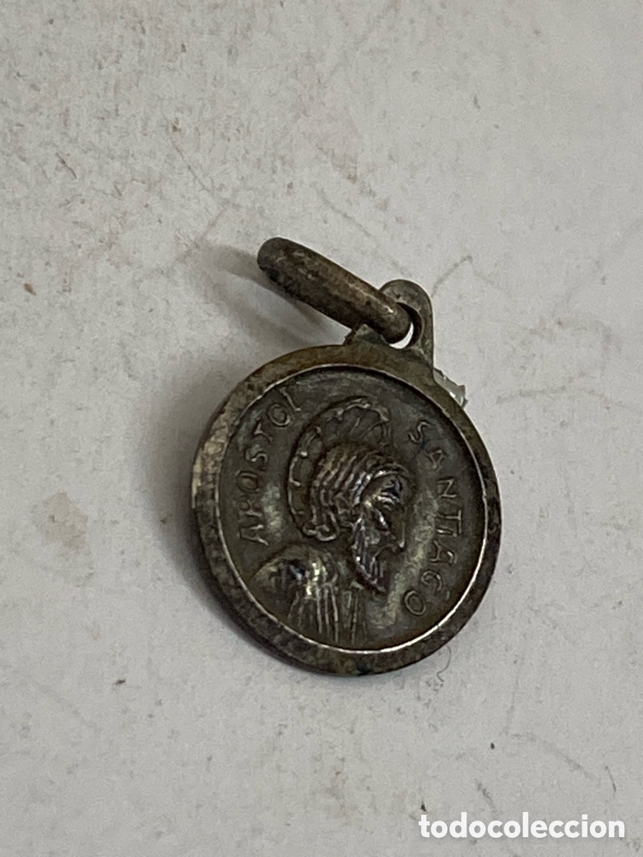 Antig&uuml;edades: Medalla de plata religiosa - Foto 1