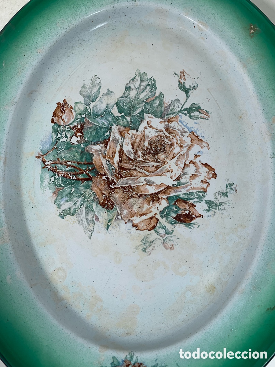Antig&uuml;edades: 01_Bandeja met&aacute;lica - Foto 2