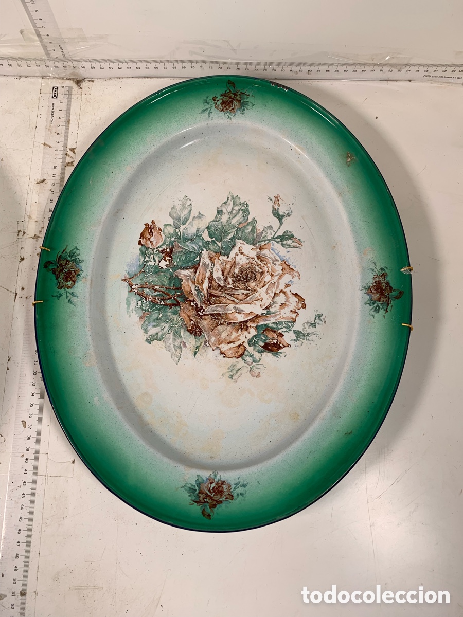 Antig&uuml;edades: 01_Bandeja met&aacute;lica - Foto 4