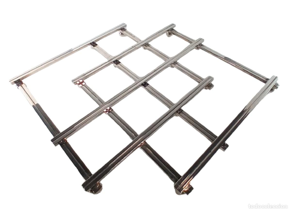 Antig&uuml;edades: Salva mantel extensible plateado - Foto 2