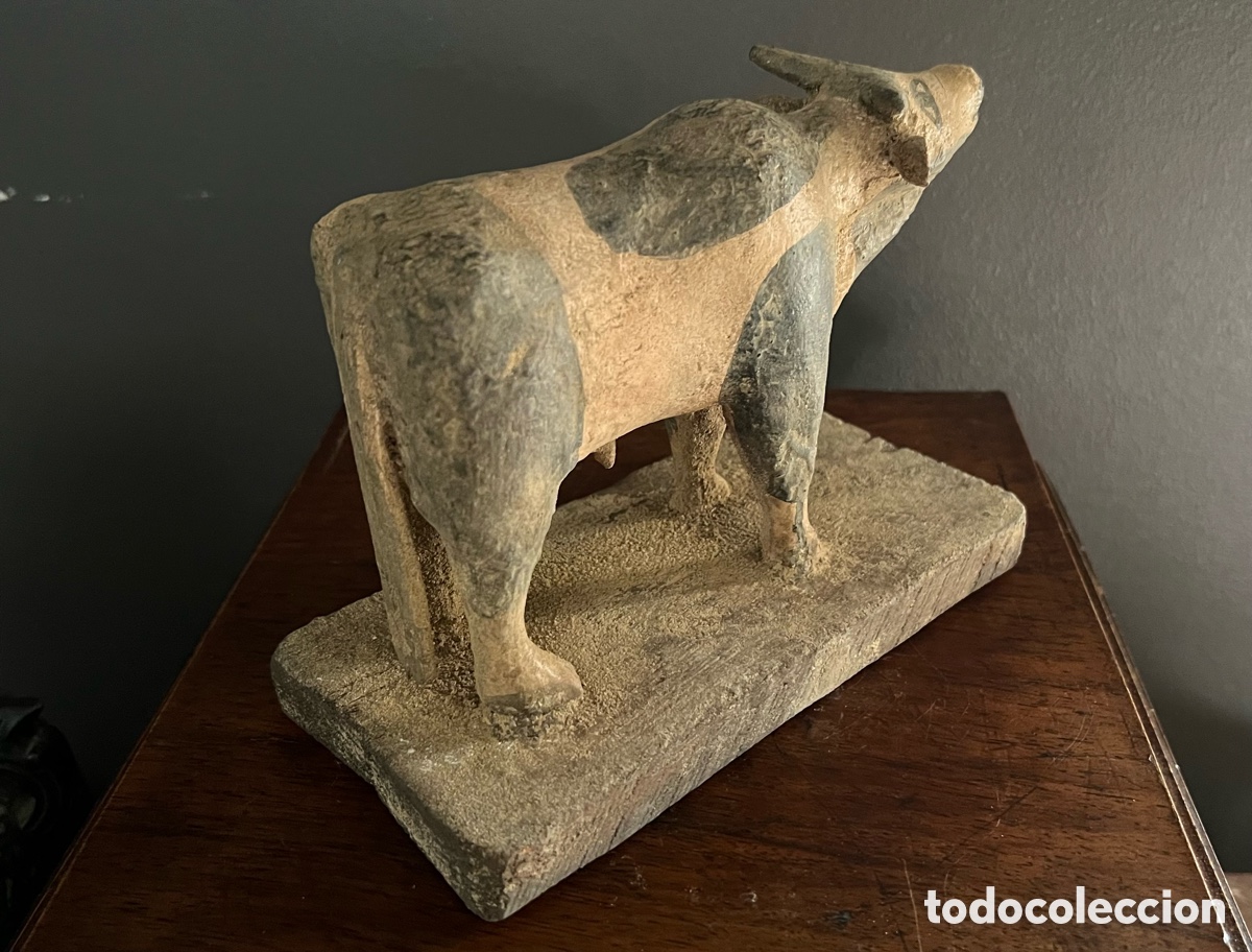 Antig&uuml;edades: Maqueta representando una vaca - Foto 3