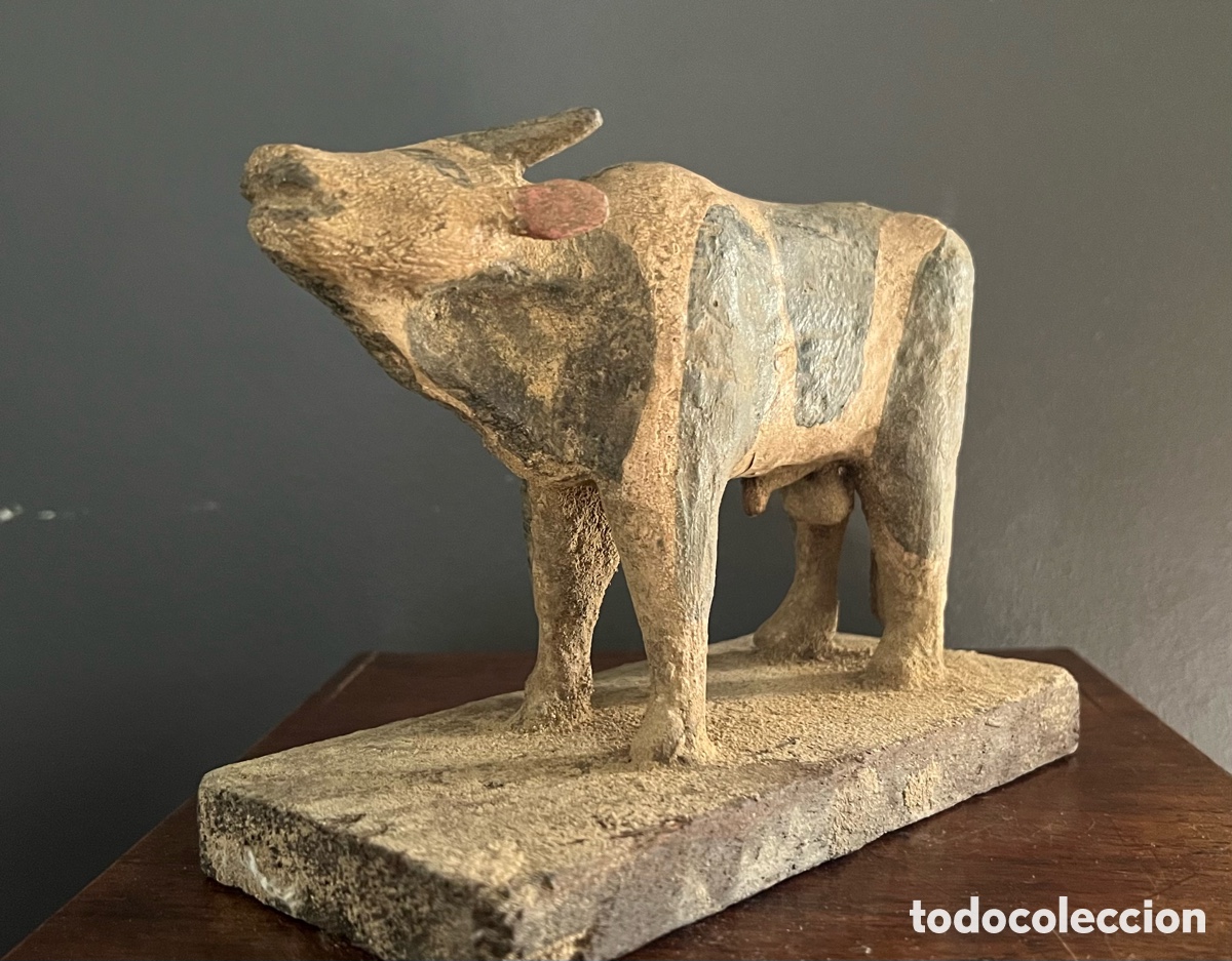 Antig&uuml;edades: Maqueta representando una vaca - Foto 5