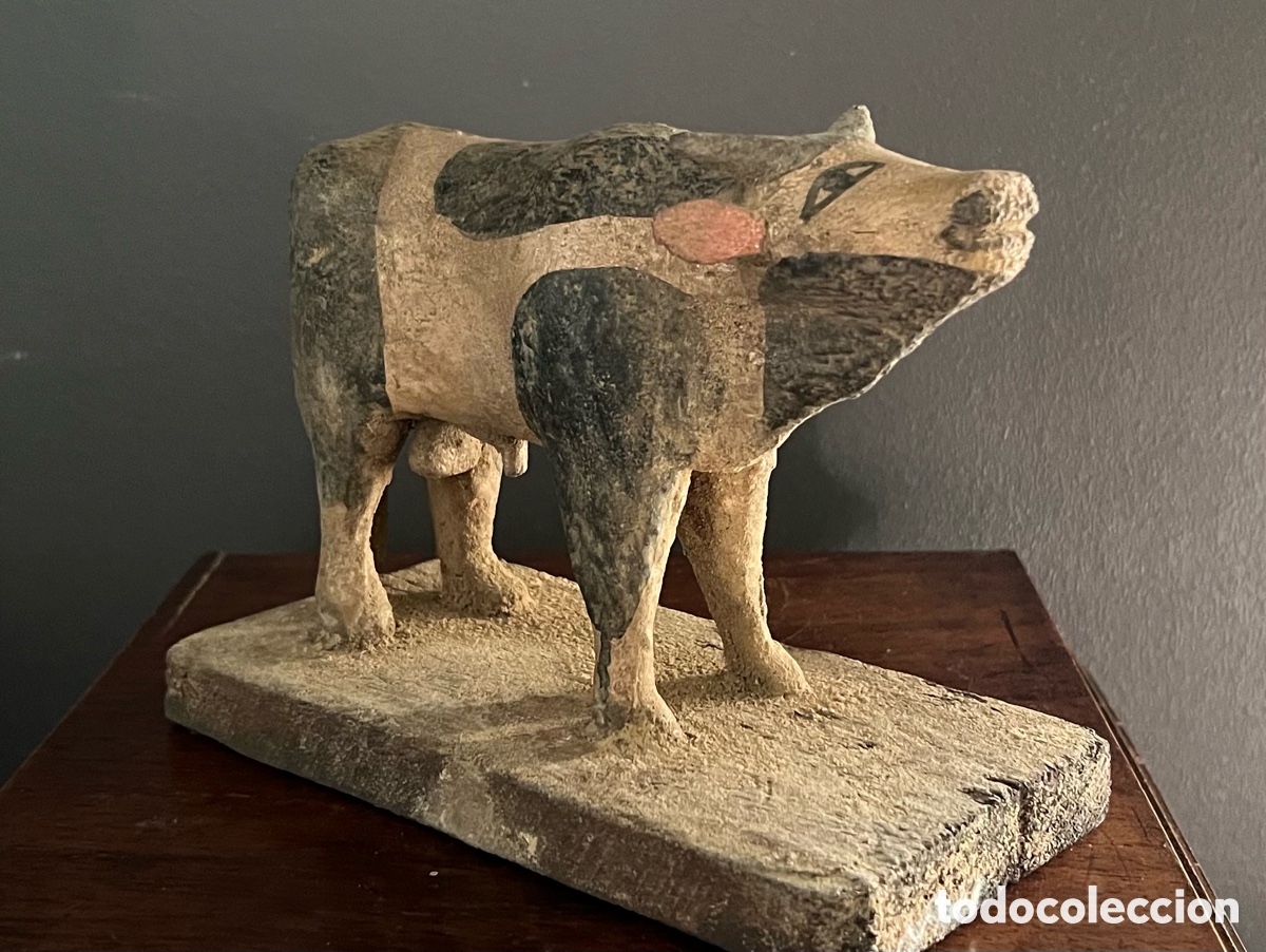 Antig&uuml;edades: Maqueta representando una vaca - Foto 6