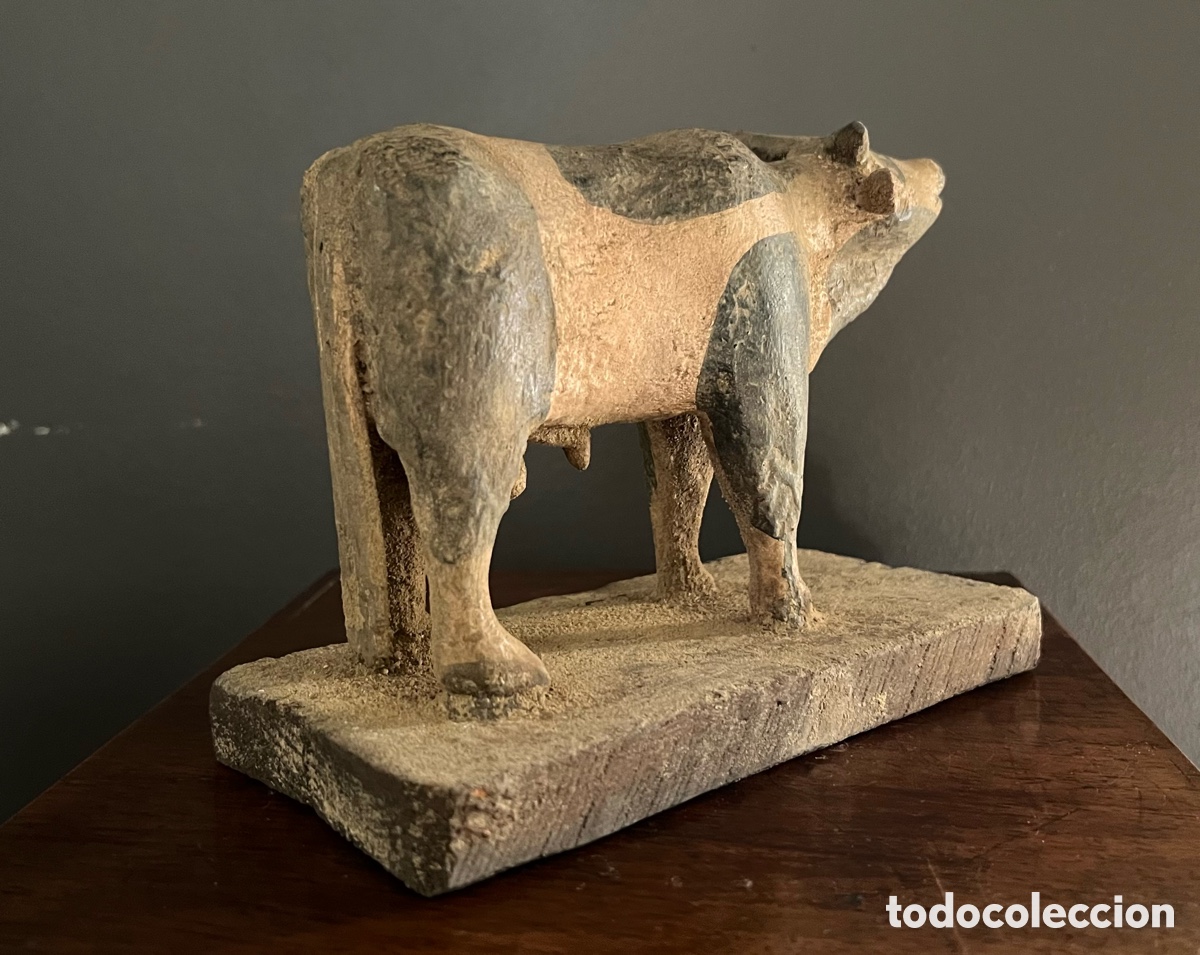 Antig&uuml;edades: Maqueta representando una vaca - Foto 7