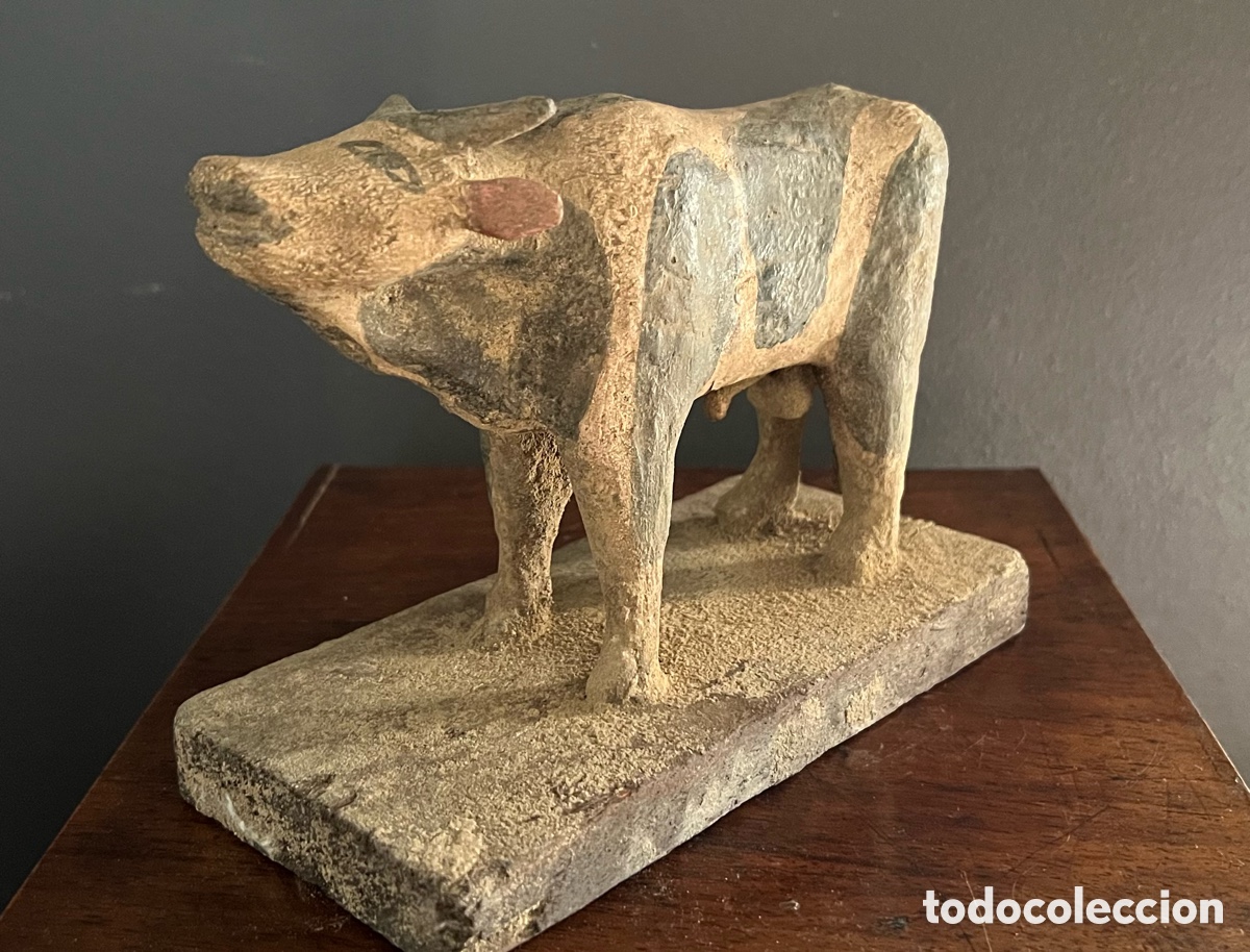 Antig&uuml;edades: Maqueta representando una vaca - Foto 8