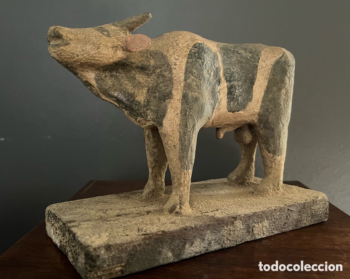Antig&uuml;edades: Maqueta representando una vaca - Foto 10