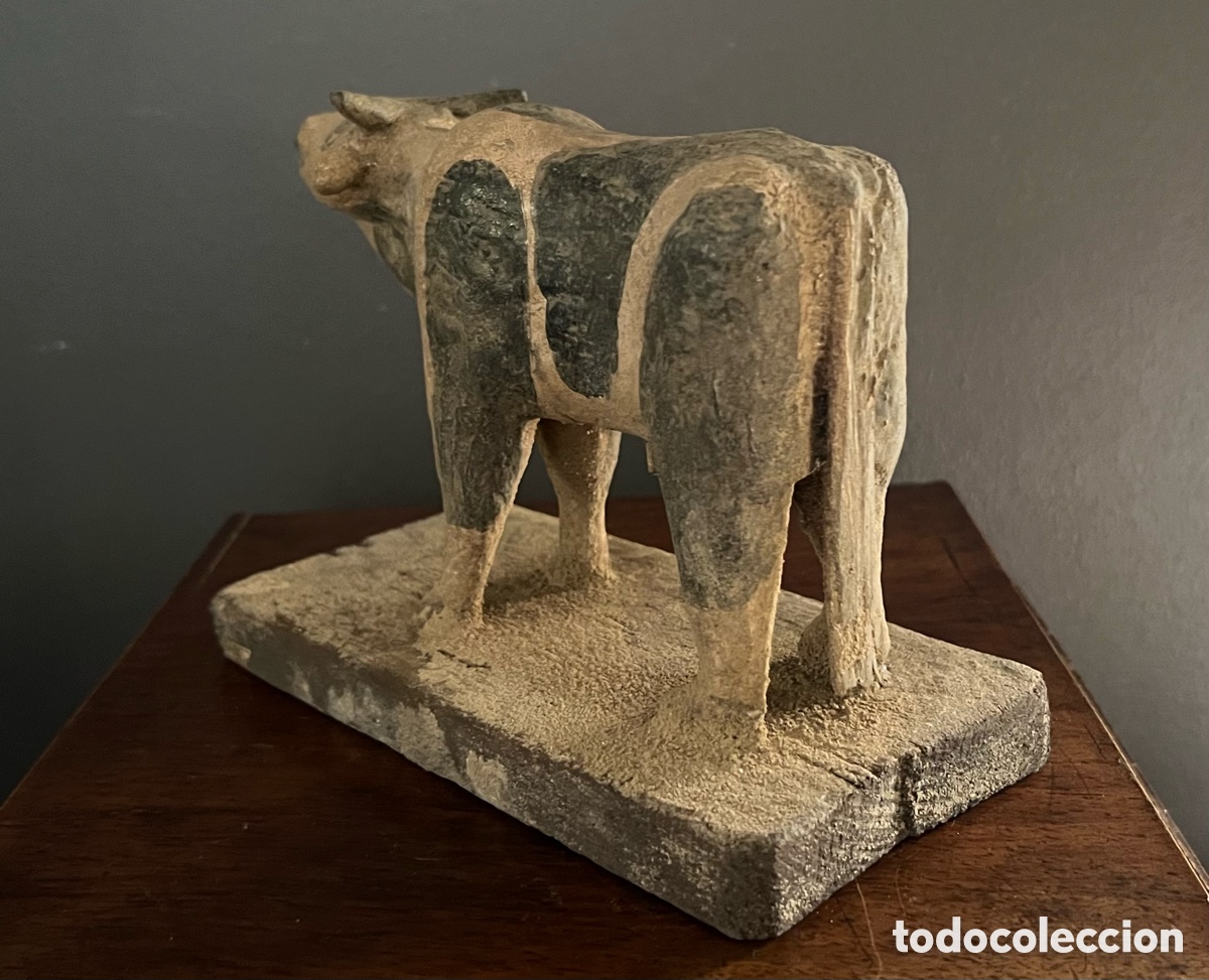Antig&uuml;edades: Maqueta representando una vaca - Foto 11