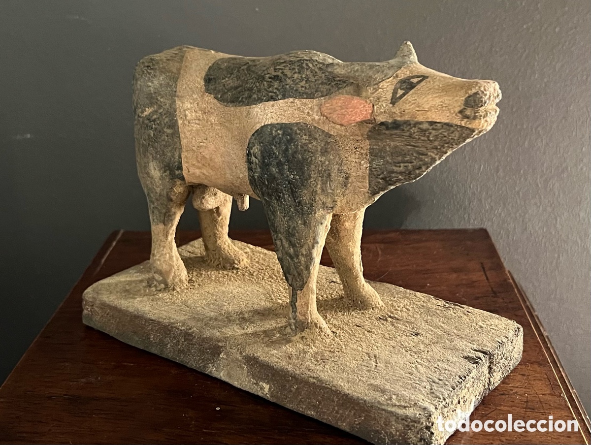 Antig&uuml;edades: Maqueta representando una vaca - Foto 1