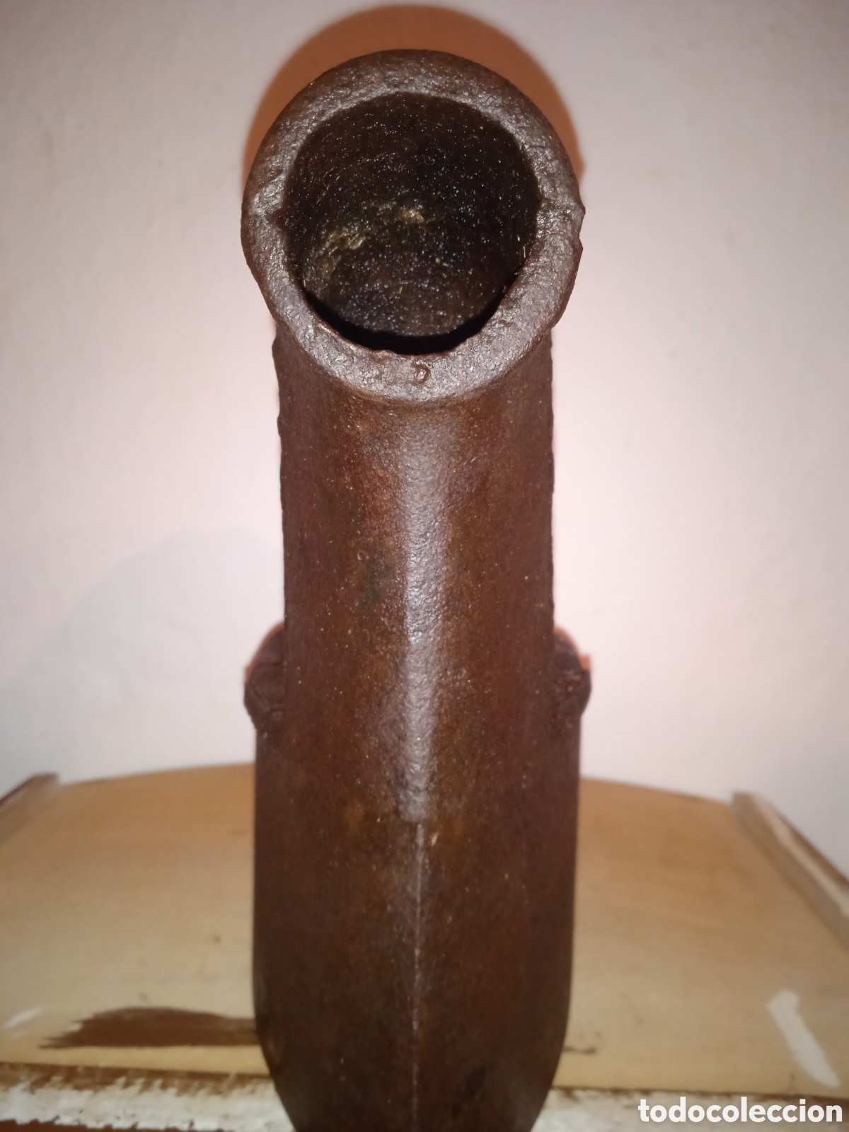 Antig&uuml;edades: Plancha de carb&oacute;n con chimenea antigua - Foto 5