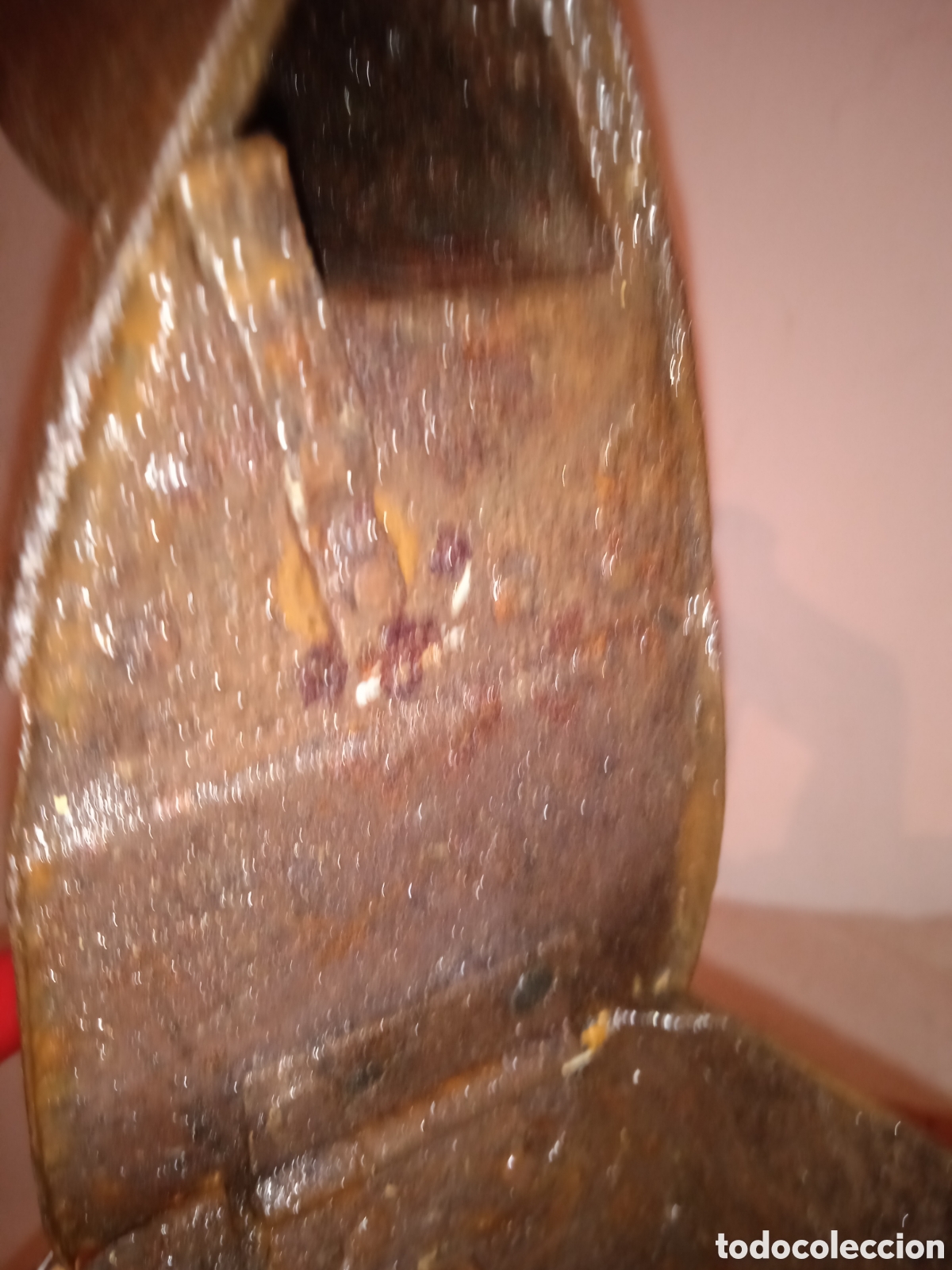 Antig&uuml;edades: Plancha de carb&oacute;n con chimenea antigua - Foto 8