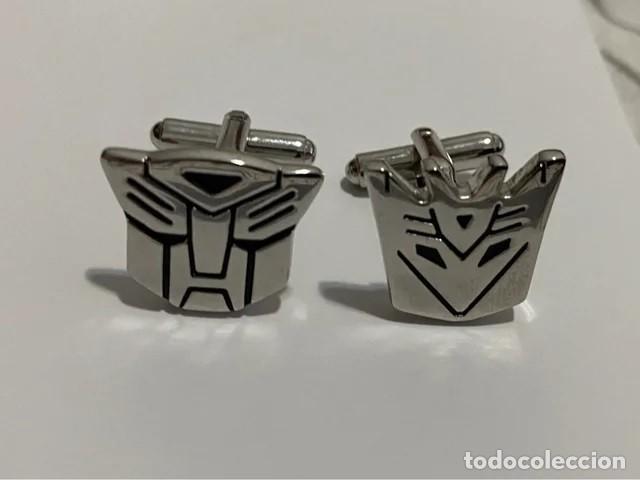 Antig&uuml;edades: Gemelos o mancuernillas de Transformers - Foto 1