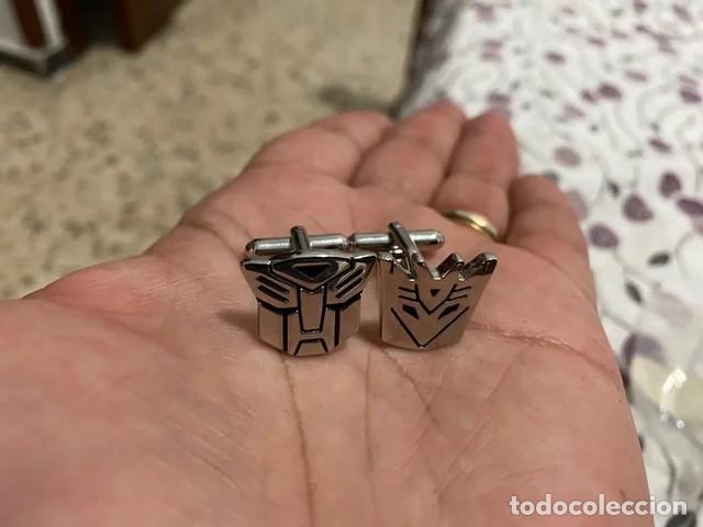 Antig&uuml;edades: Gemelos o mancuernillas de Transformers - Foto 4