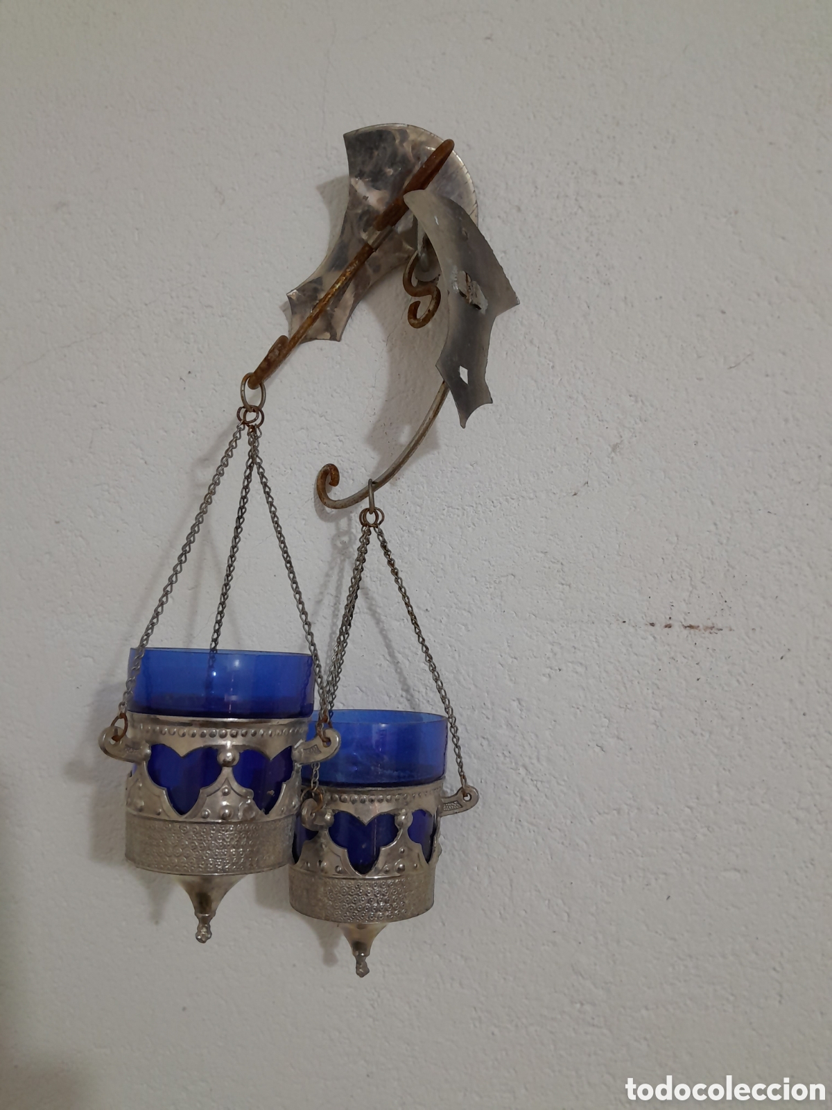 Antig&uuml;edades: Antiguos portavelas - Foto 1