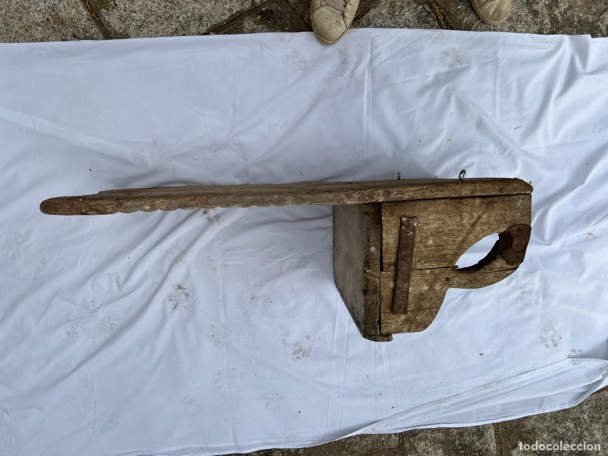 Antig&uuml;edades: Tabla antigua de lavar la ropa - Foto 4