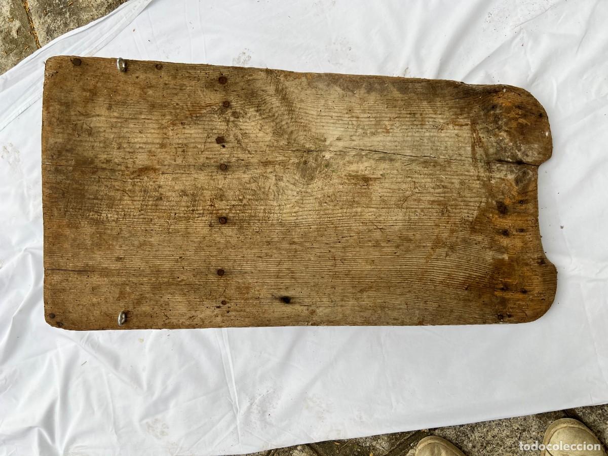 Antig&uuml;edades: Tabla antigua de lavar la ropa - Foto 6