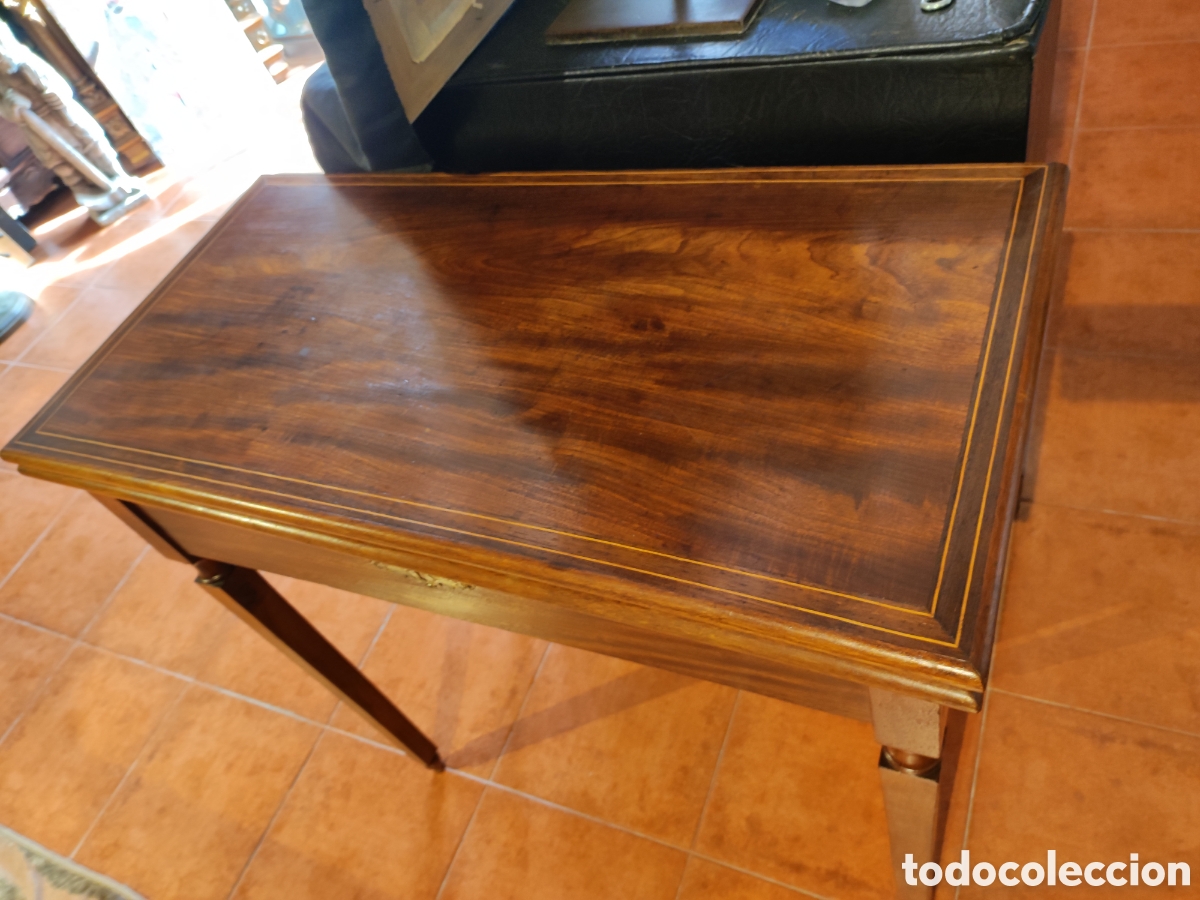 Antig&uuml;edades: Mesa de juego Carlos IV - Foto 2