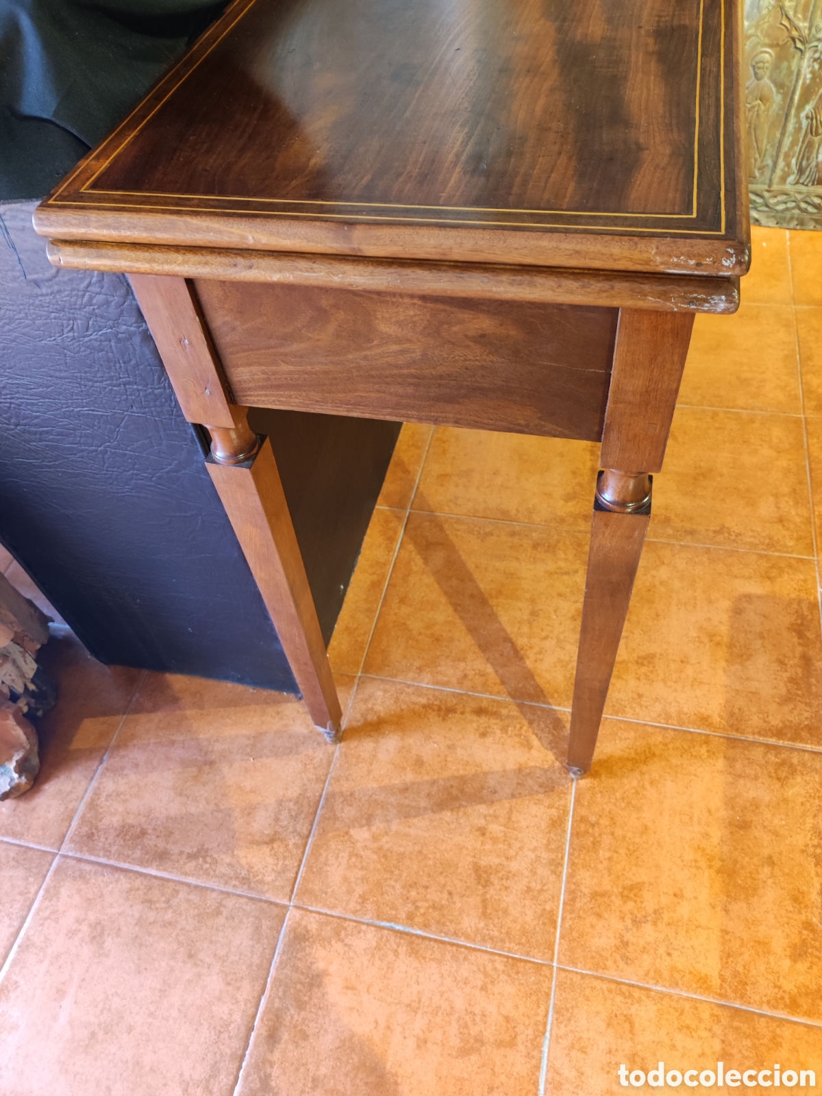 Antig&uuml;edades: Mesa de juego Carlos IV - Foto 4