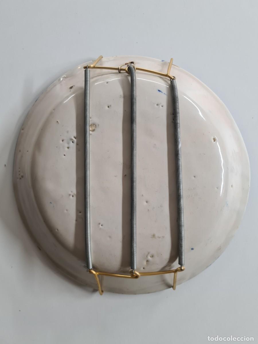 Antig&uuml;edades: Plato ceramica siglo xix - Foto 2