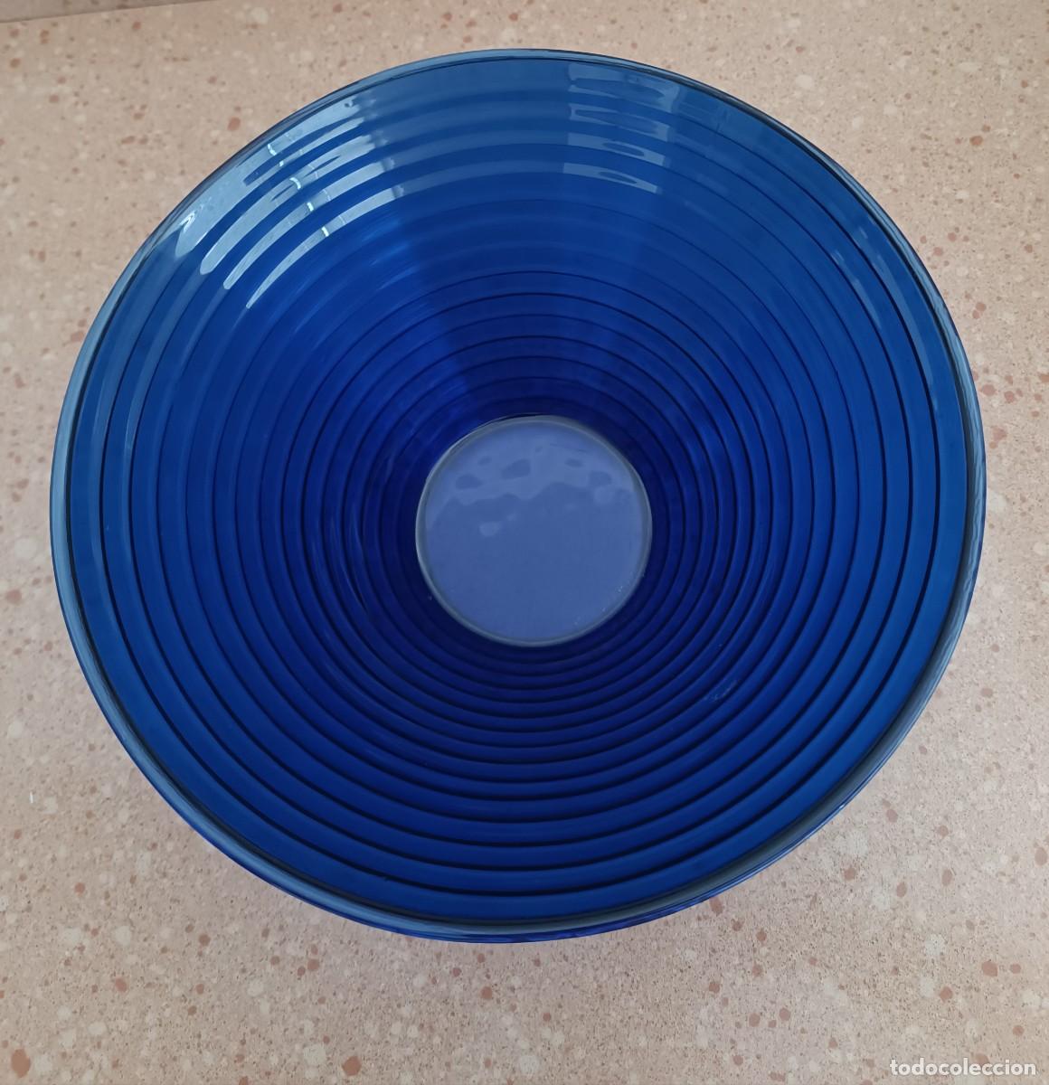 Antig&uuml;edades: Cuenco Vintage Cobalt Blue - Foto 3