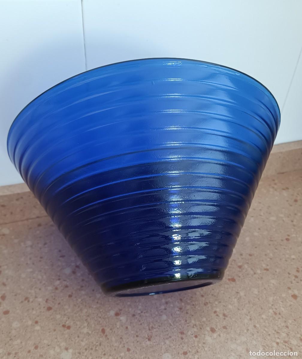 Antig&uuml;edades: Cuenco Vintage Cobalt Blue - Foto 4
