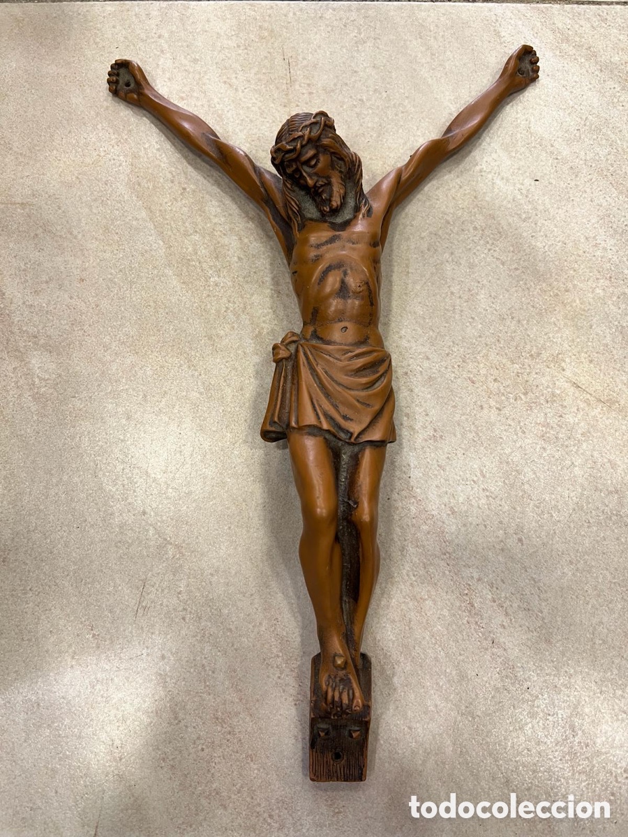 Antig&uuml;edades: Precioso cristo para colgar - Foto 1