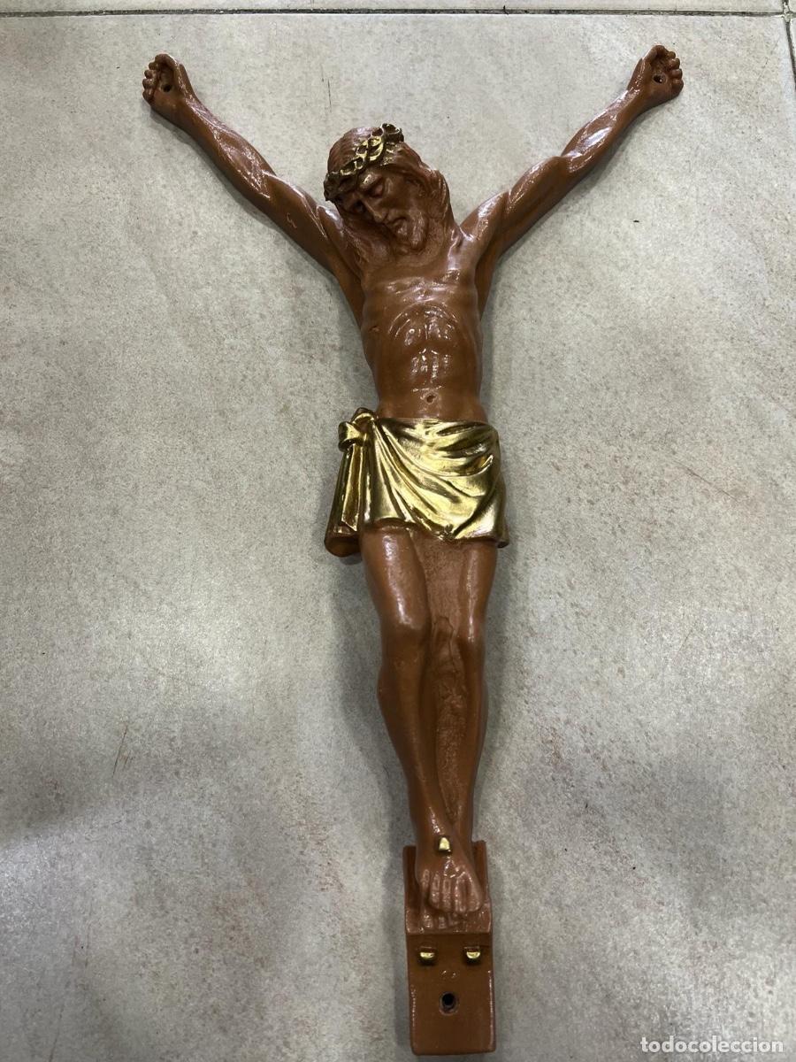 Antig&uuml;edades: Precioso cristo para colgar - Foto 1