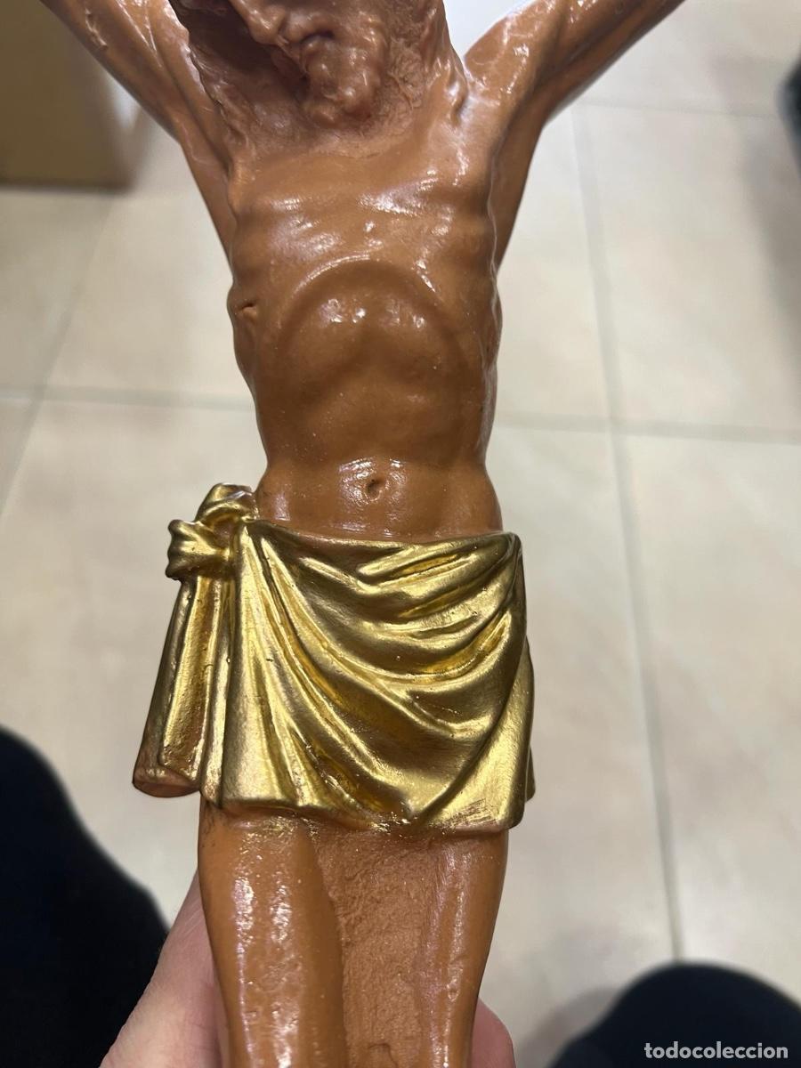 Antig&uuml;edades: Precioso cristo para colgar - Foto 3