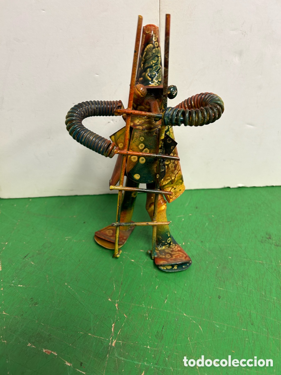 Antig&uuml;edades: FIGURAS DE METAL DECORACI&Oacute;N - Foto 1