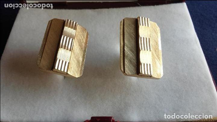Antig&uuml;edades: Gemelos plaque oro - Foto 2