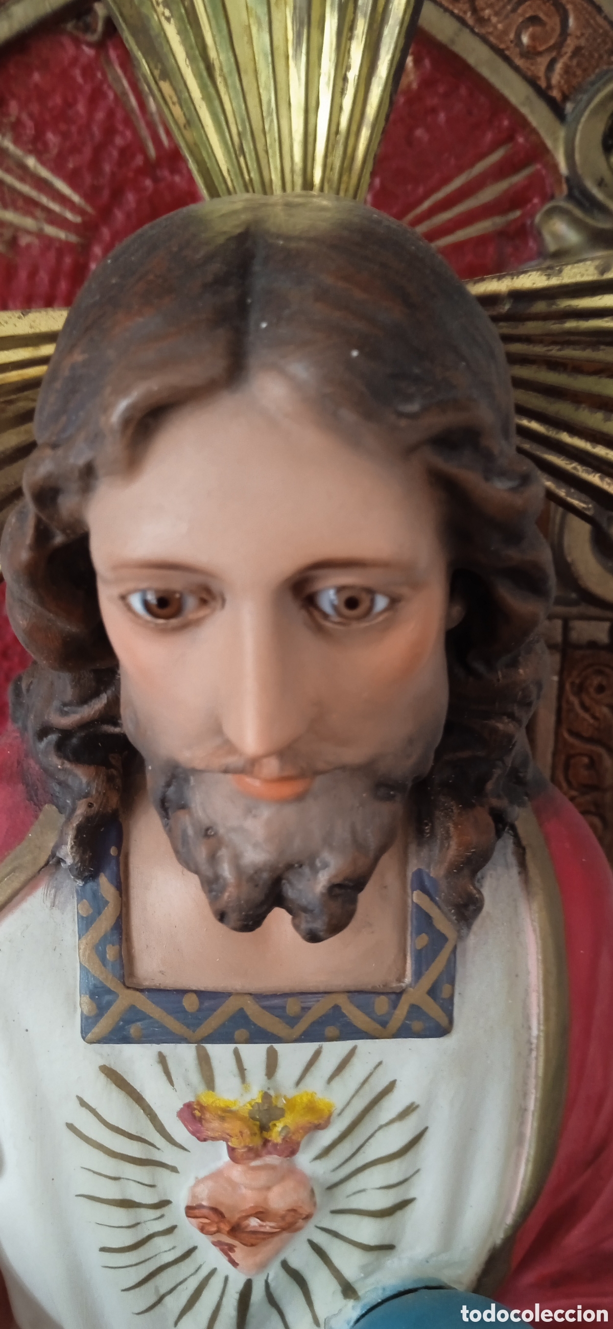 Antig&uuml;edades: Antiguo Sagrado Coraz&oacute;n de Jes&uacute;s, de Olot. - Foto 2