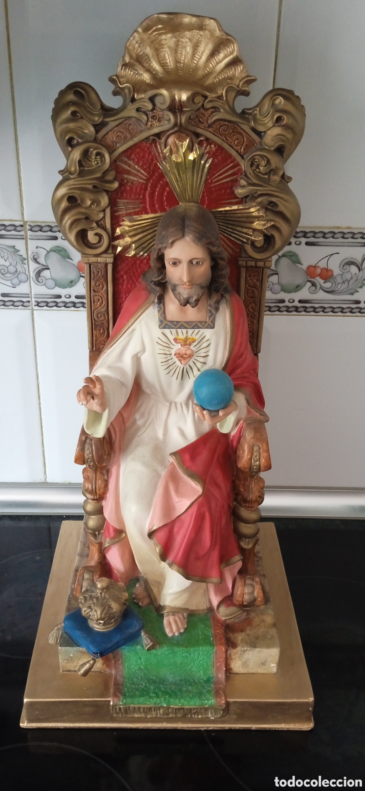 Antig&uuml;edades: Antiguo Sagrado Coraz&oacute;n de Jes&uacute;s, de Olot. - Foto 1