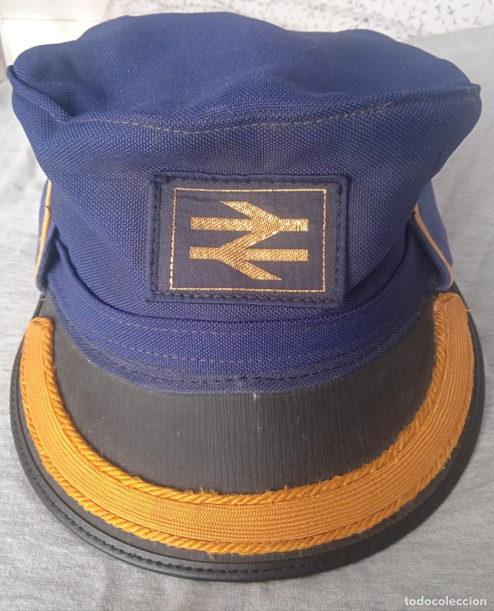 Antig&uuml;edades: Antigua gorra de la British Rail Train. - Foto 1