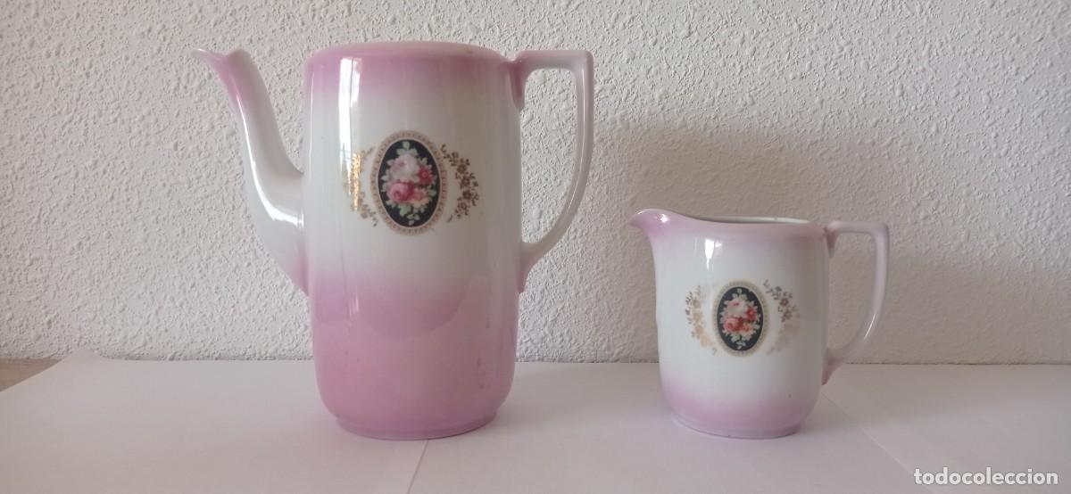 Antig&uuml;edades: Juego de caf&eacute; de porcelana - Foto 1