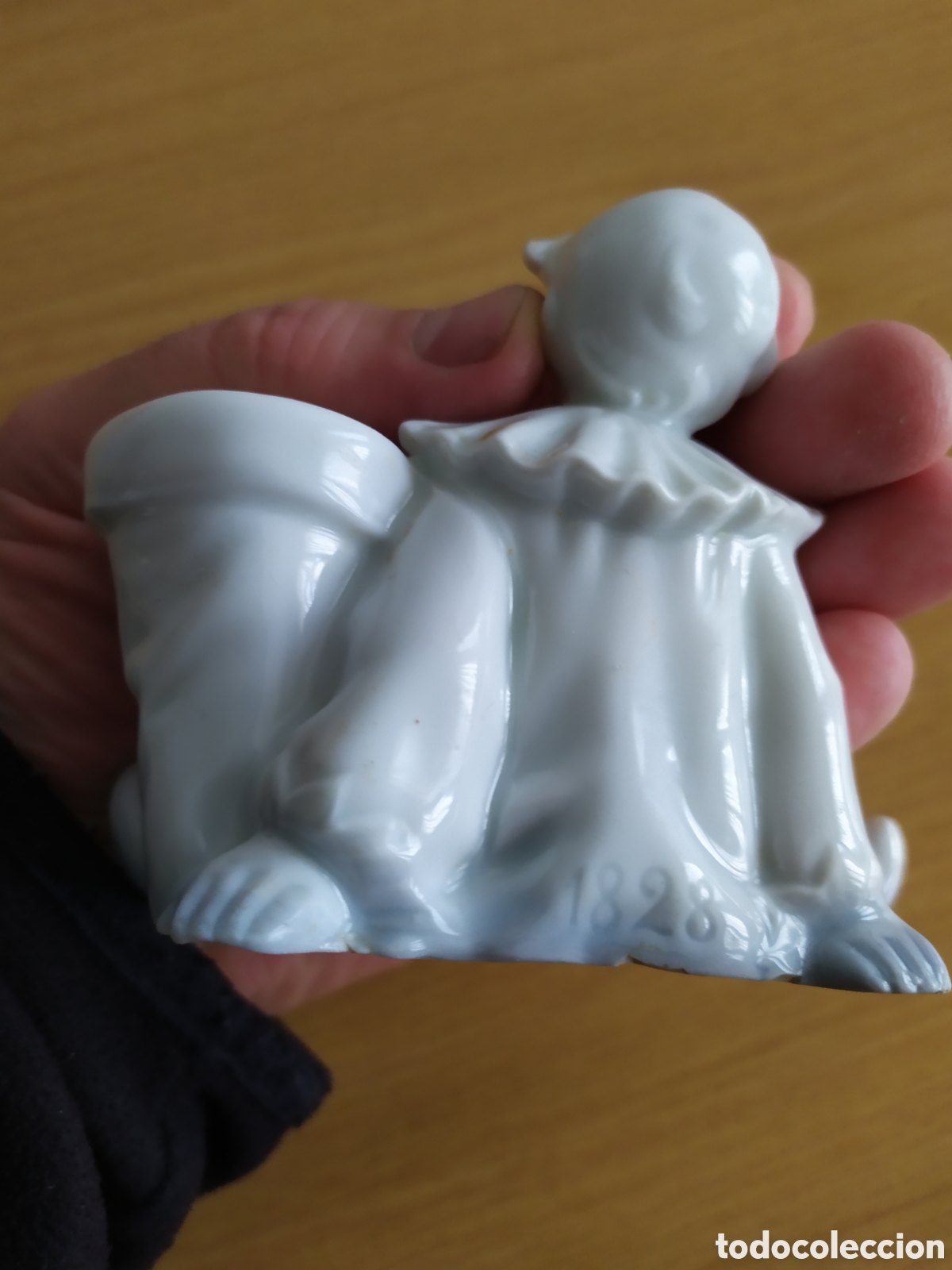 Antig&uuml;edades: Dos palilleros de porcelana - Foto 8