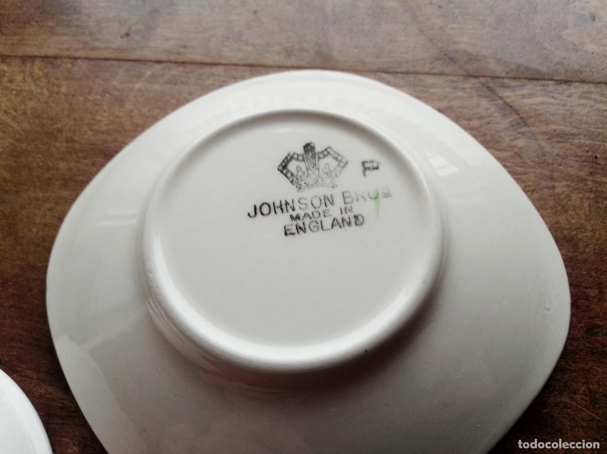 Antig&uuml;edades: JOHNSON BROS PAREJA PLATOS - Foto 7