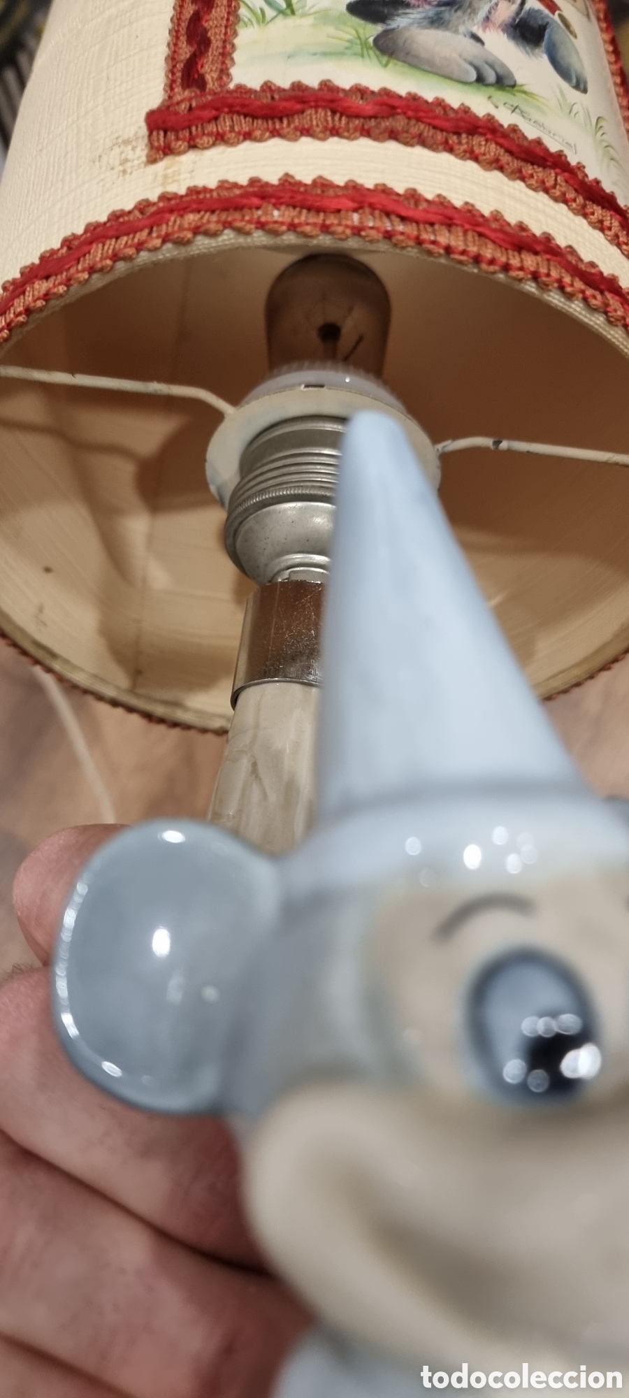Antig&uuml;edades: L&aacute;mpara Mickey Mouse Aprendiz de brujo - Foto 9